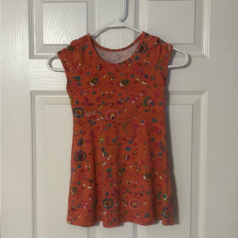 Wonder Nation Orange and Pink Dress‎
